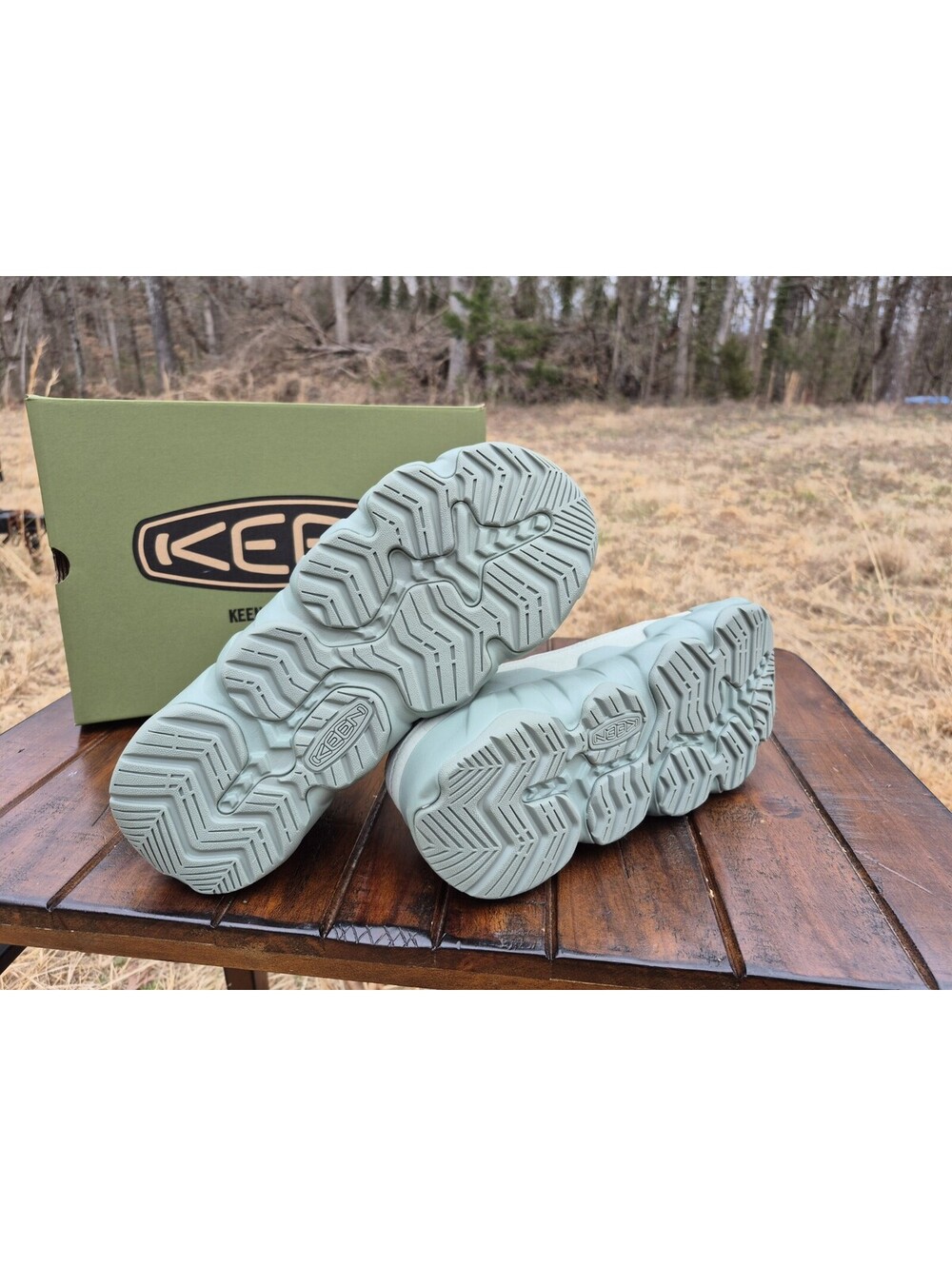 Keen Womens Hypowser Wrap Blueish Iceberg Green Shoes Size 10 New in Box - Picture 7 of 7